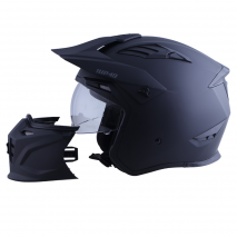 CAPACETE 1UP4D PERSIS ECE 22.06 PRETO MATE