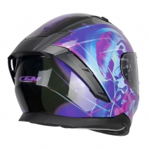 CAPACETE CGM 311S BLAST JELLY PRT/ROSA