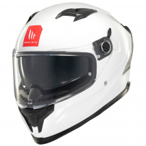 CAPACETE MT BRAKER SOLID BRANCO