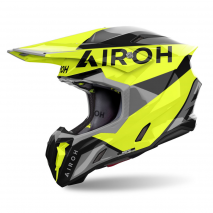 CASCO AIROH TWIST 3 KING AMARILLO BRILLANTE