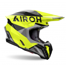 CASCO AIROH TWIST 3 KING AMARILLO BRILLANTE