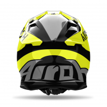 CASCO AIROH TWIST 3 KING AMARILLO BRILLANTE