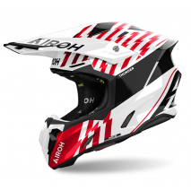 CASCO AIROH TWIST 3 THUNDER ROJO BRILLO