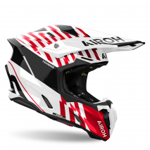 CAPACETE AIROH TWIST 3 THUNDER VERMELHO BRILHO