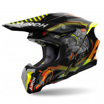 CASCO AIROH TWIST 3 TOXIC BRILLO