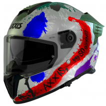 CAPACETE AXXIS HAWK SV EVO SICK JOKE CNZ MATE