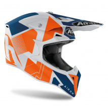 CASCO AIROH WRAAP RAZE NARANJA MATE