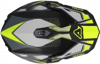 CAPACETE CROSS ACERBIS LINEAR 22-06 PRETO/AMARELO 