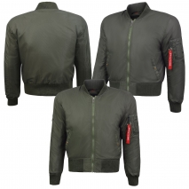 CHAQUETA MOTORIZADA BOMBER VERDE BONETTI