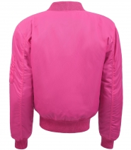 CHAQUETA DE MOTO LADY BOMBER BONETTI ROSA