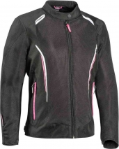 BLUSÃO IXON LADY COOL AIR PRETO/BRC/ROSA