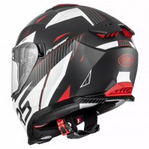 CAPACETE PREMIER TYPHOON RS BRANC/VERM