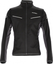 CASACO ACERBIS TRACK SOFTSHELL PRETO/CINZA