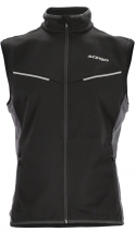 CASACO ACERBIS TRACK SOFTSHELL PRETO/CINZA