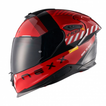 CAPACETE NEXX Y.100R FADE PRETO/VRM