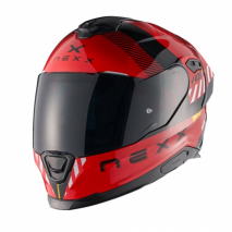 CAPACETE NEXX Y.100R FADE PRETO/VRM