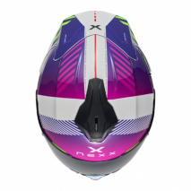 CAPACETE NEXX Y.100R FADE ROXO/BRC