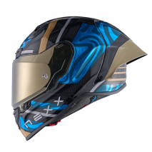 CAPACETE NEXX X.R3R SWIRL AZL CLARO