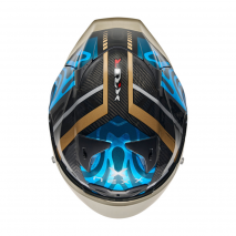 CAPACETE NEXX X.R3R SWIRL AZL CLARO