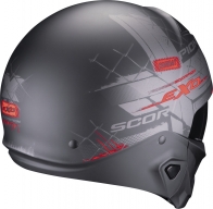 CAPACETE SCORPION EXO-COMBAT II XENON VERMELHO