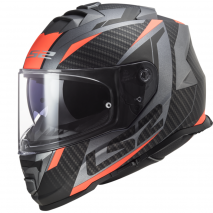 CAP LS2 FF800 STORM II RACER - TITAN MATE/LARANJA