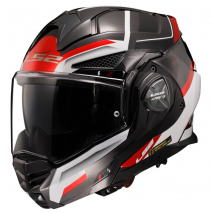 CAPACETE LS2 F901 ADVANT X SPECTRUM  PRT/BR/VERM