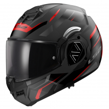 CAPACETE LS2 FF906  ADVANT KUKA - PRETO MATE/VERME