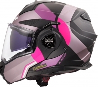 CAPACETE LS2 F901 ADVANT X ULTRA - CINZA MATE/PURP