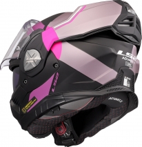 CAPACETE LS2 F901 ADVANT X ULTRA - CINZA MATE/PURP