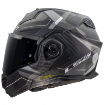 CAPACETE LS2 F901 ADVANT X CARBON HORIZON - CINZA 