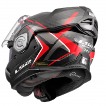 CAPACETE LS2 F901 ADVANT X CARBON FUTURE II -VERME