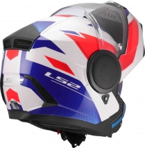 CAPACETE LS2 FF902 SCOPE II DURIA BRC/AZUL/VRM