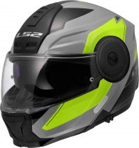 CAPACETE LS2 FF902 SCOPE II DURIA CINZA/AML HI-VIS