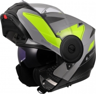 CAPACETE LS2 FF902 SCOPE II DURIA CINZA/AML HI-VIS