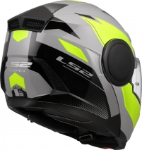 CAPACETE LS2 FF902 SCOPE II DURIA CINZA/AML HI-VIS