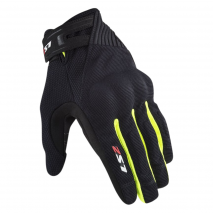 GUANTES LS2 DART 2 HOMBRE NEGRO/FLUOR