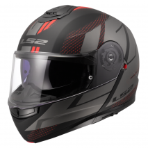 CAPACETE LS2 FF908 STROBE II CODE PRETO/CINZA 