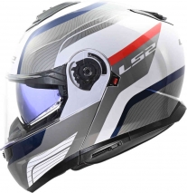 CAPACETE LS2 FF908 STROBE II MONZA BRC/AZUL/VRM