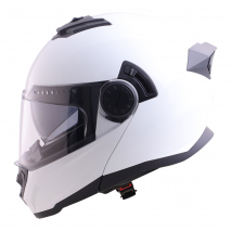 CAPACETE MODULAR 1UP4D SPHINX 1UP165 BRANCO BRILHO