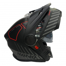 CAPACETE MODULAR 1UP4D SPHINX 1UP165 PRT/VRM MAT